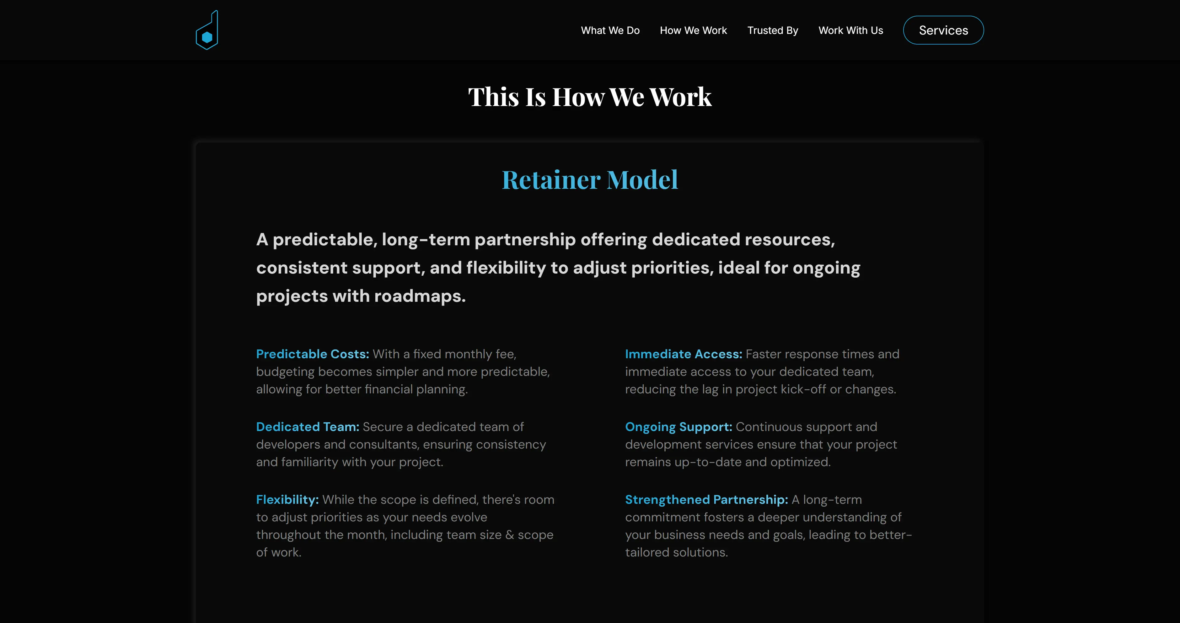 Dappd how it works section