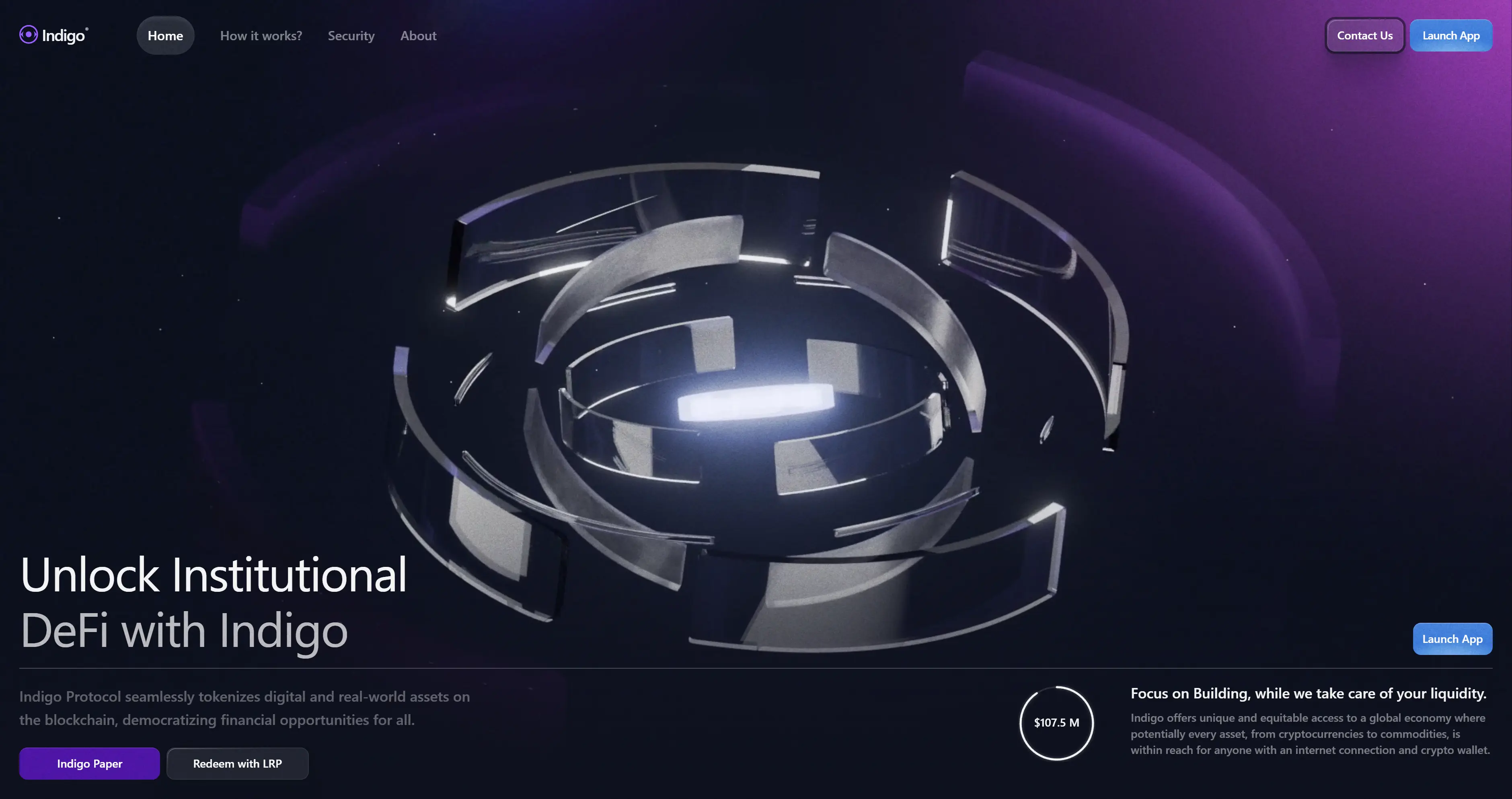 Indigo website walkthrough video