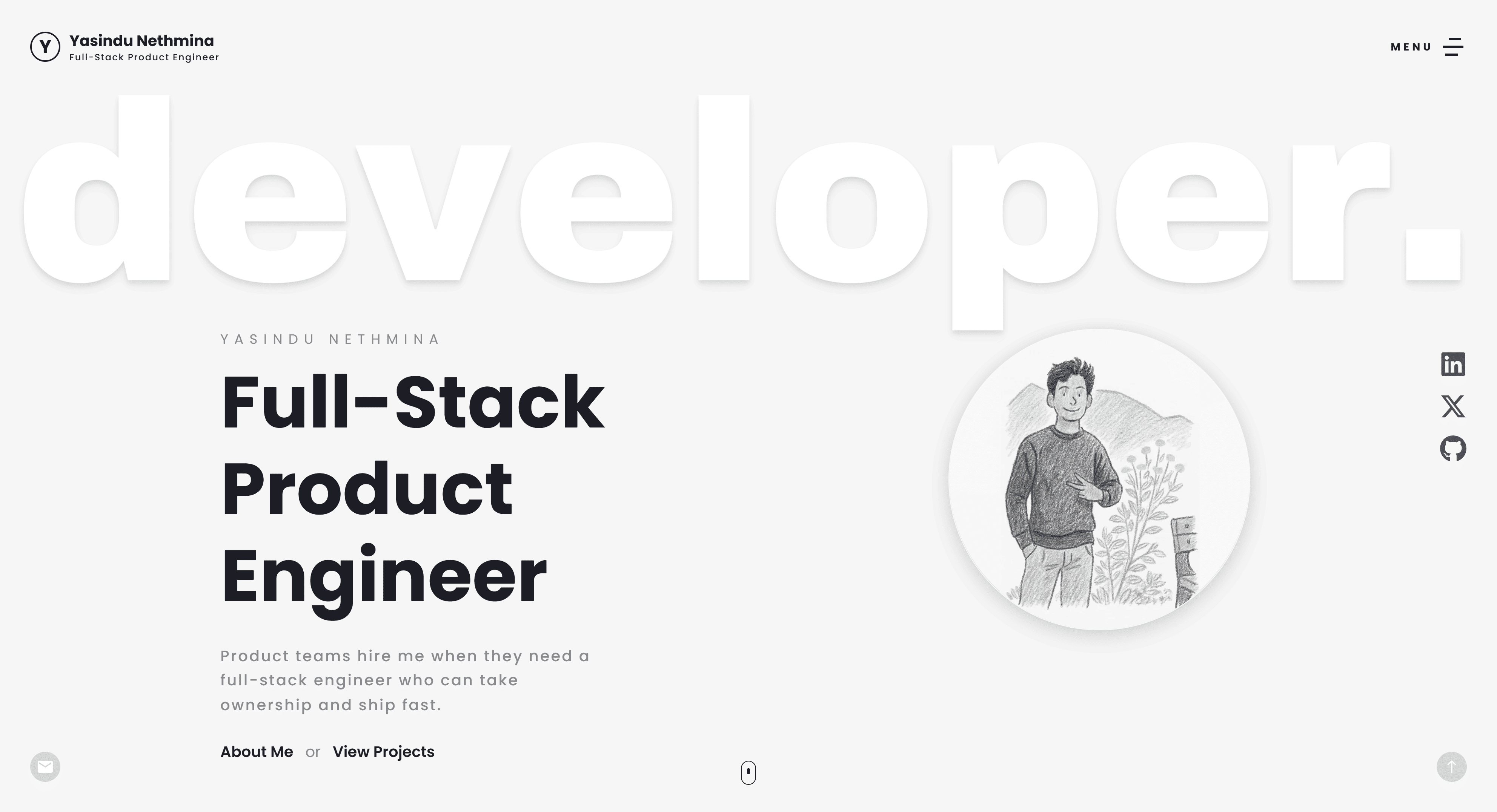 Yasindu Nethmina | Full-Stack Product Engineer