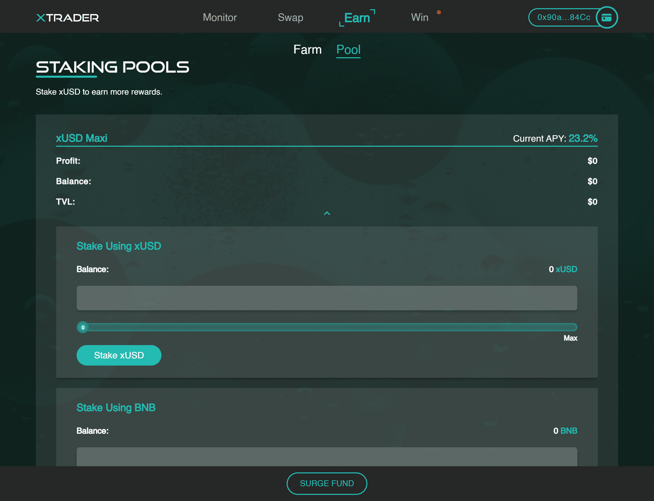 xSurge Pool